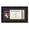 ArtToFrames 8.5x11 inch Diploma Frame with 4x6 Inch Image Opening and Tassel Opening - Framed with Black and Gold Mats, Comes with Regular Acrylic and Sawtooth Hanger for Wall Hanging (DIT-8.5x11)